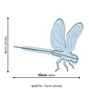 LOVI Lovi dragonfly wood - different colours - Birch plywood 3D-animal DIY package - perfect to send as a gift LOVI Lovi dragonfly wood - different colours - Birch plywood 3D-animal DIY package - perfect to send as a gift
