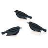 LOVI Lovi mini birds set of 3 (various colours) birch wood - 3D animal DIY package LOVI Lovi mini birds set of 3 (various colours) birch wood - 3D animal DIY package