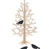 LOVI Lovi mini birds set of 3 (various colours) birch wood - 3D animal DIY package LOVI Lovi mini birds set of 3 (various colours) birch wood - 3D animal DIY package