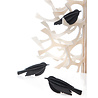 LOVI Lovi mini birds set of 3 (various colours) birch wood - 3D animal DIY package LOVI Lovi mini birds set of 3 (various colours) birch wood - 3D animal DIY package