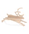 Lovi Rendier naturel - berkenhout 3D-dier DIY pakketje Lovi Rendier naturel - berkenhout 3D-dier DIY pakketje