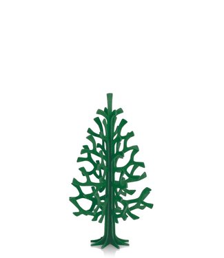 LOVI Lovi Spruce Birch plywood Tree H14cm green 3D-tree DIY package