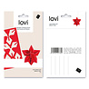 LOVI Lovi Star birchwood Red 5cm DIY package - perfect to send as a gift LOVI Lovi Star birchwood Red 5cm DIY package - perfect to send as a gift