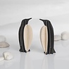 LOVI Lovi Pinguïn berkenhout zwart naturel 3D-dier DIY pakketje - ook leuk om te versturen als cadeau LOVI Lovi Pinguïn berkenhout zwart naturel 3D-dier DIY pakketje - ook leuk om te versturen als cadeau