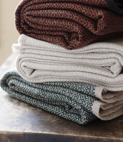 Lapuan Kankurit Lapuan Kankurit Koli Wool plaid 150x170 Beige Offwhite Lapuan Kankurit Lapuan Kankurit Koli Wool plaid 150x170 Beige Offwhite