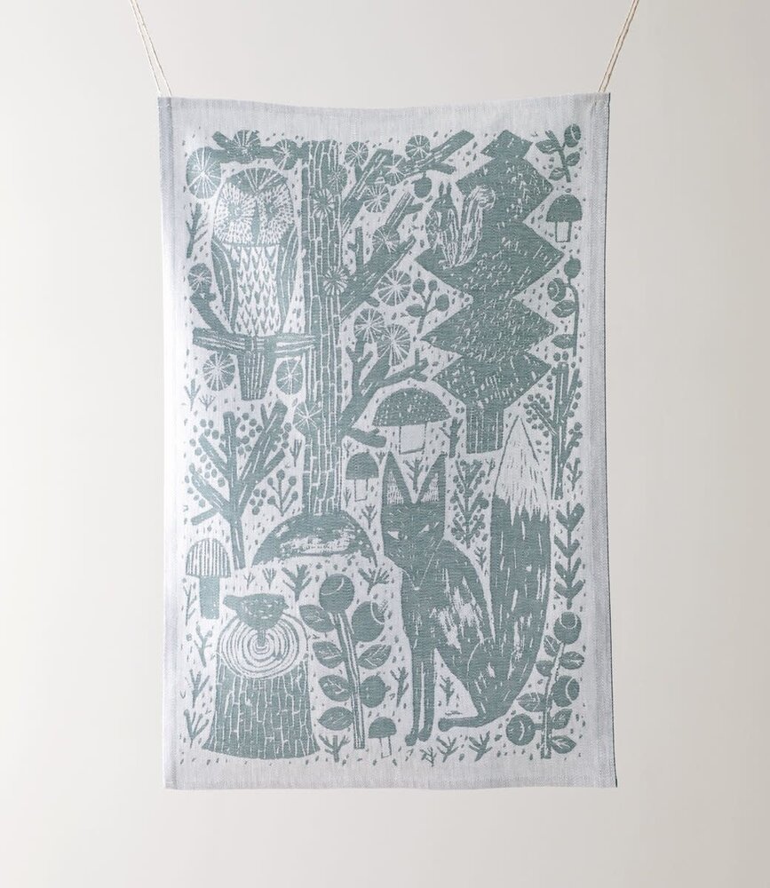 Lapuan Kankurit Lapuan Kankurit Metsikkö teatowel 46x70 green Lapuan Kankurit Lapuan Kankurit Metsikkö teatowel 46x70 green