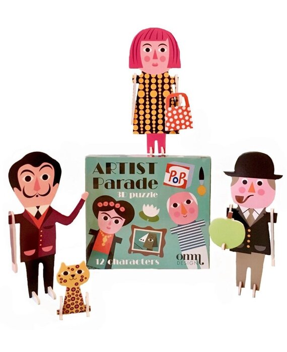 OMM Design 3D Puzzle Artist parade