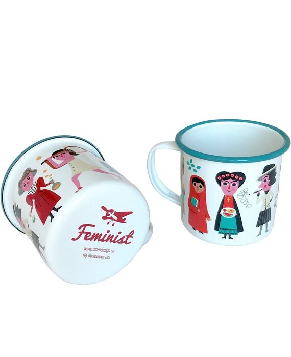 OMM design Enamel Cup Feminist