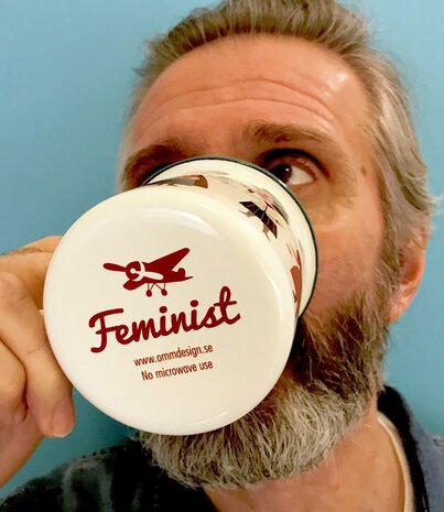 OMM Design OMM design Emaillen Beker Feminist OMM Design OMM design Emaillen Beker Feminist