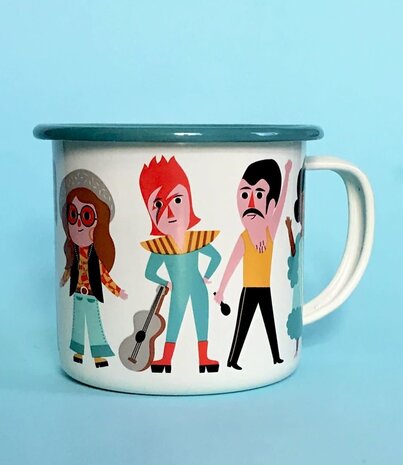 OMM Design OMM design Emaillen Beker Music lover OMM Design OMM design Emaillen Beker Music lover