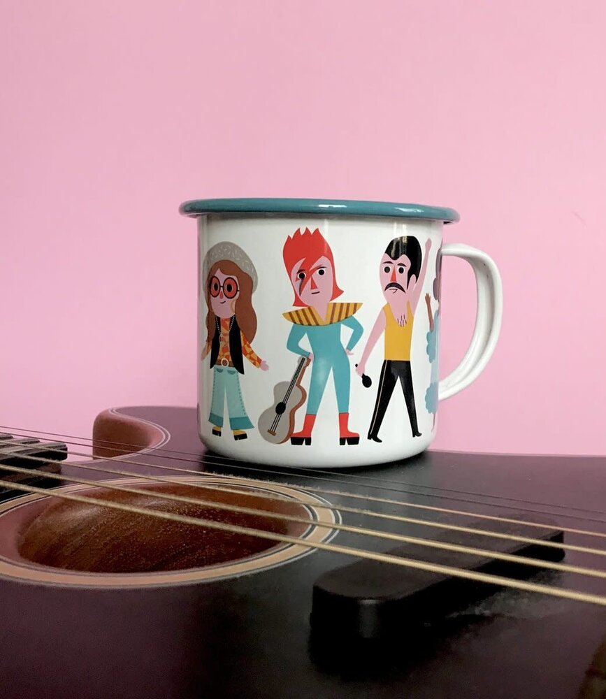 OMM Design OMM design Emaillen Beker Music lover OMM Design OMM design Emaillen Beker Music lover