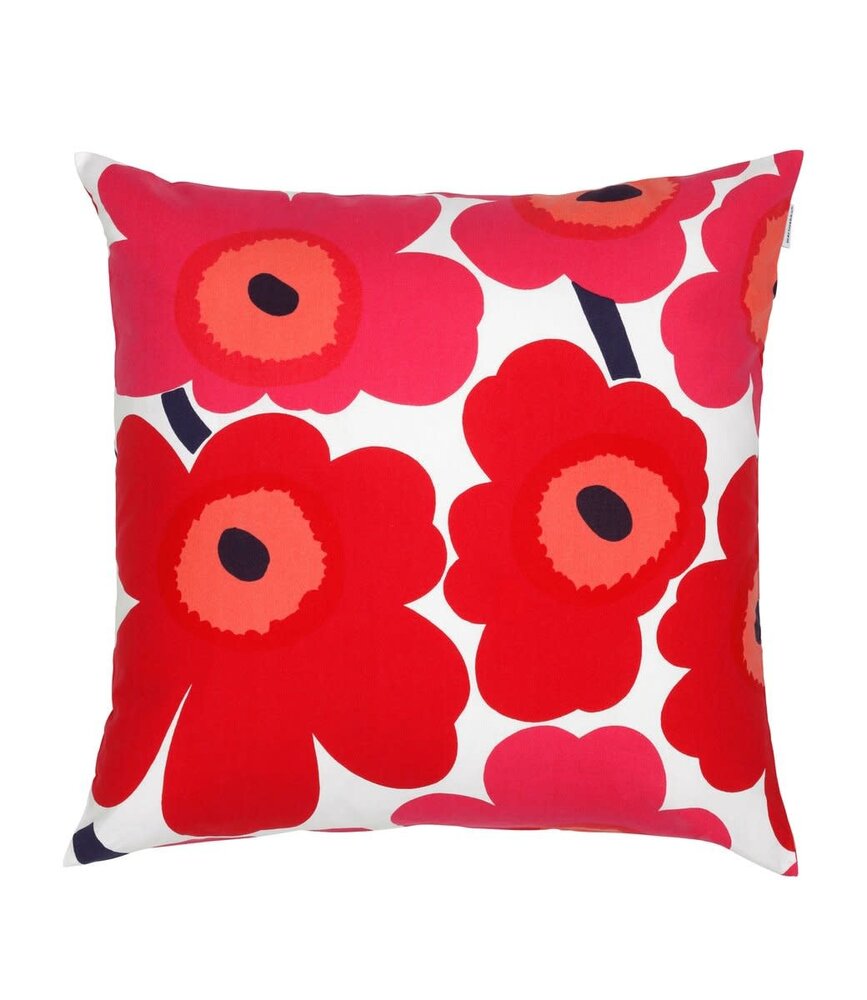 Marimekko Marimekko Pieni Unikko kussenhoes roze 50x50cm (excl. binnenkussen) Marimekko Marimekko Pieni Unikko kussenhoes roze 50x50cm (excl. binnenkussen)