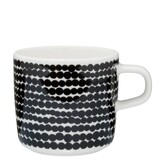 Marimekko Marimekko Räsymatto Black Cup 2dl Marimekko Marimekko Räsymatto Black Cup 2dl