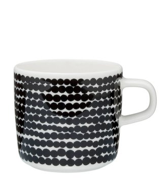 Marimekko Marimekko Räsymatto zwart Beker 2dl