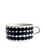 Marimekko Räsymatto Black Teacup 2,5dl Marimekko Räsymatto Black Teacup 2,5dl