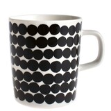 Marimekko Marimekko Räsymatto Cup 2,5dl black Marimekko Marimekko Räsymatto Cup 2,5dl black