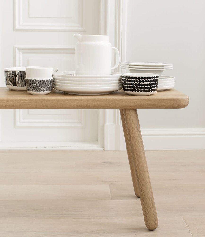 Marimekko Marimekko Räsymatto Schaal 5dl zwart Marimekko Marimekko Räsymatto Schaal 5dl zwart