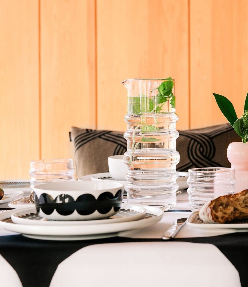 Marimekko Marimekko Sukat Makkaralla Glass Set of 2 pieces Marimekko Marimekko Sukat Makkaralla Glass Set of 2 pieces