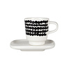 Marimekko Marimekko Räsymatto espresso cup and plate Marimekko Marimekko Räsymatto espresso cup and plate
