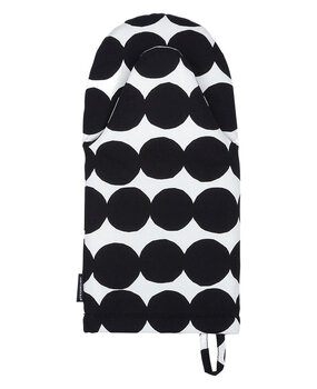 Marimekko Marimekko Räsymatto Ovenwant zwart Marimekko Marimekko Räsymatto Ovenwant zwart