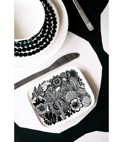 Marimekko Marimekko Siirtolapuutarha Plate 12x15cm Marimekko Marimekko Siirtolapuutarha Plate 12x15cm