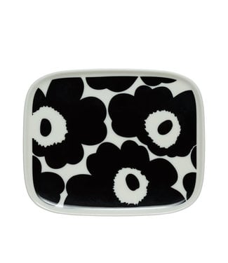 Marimekko Marimekko Unikko Bord 12x15cm Zwart wit