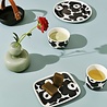 Marimekko Marimekko Unikko Cup 2dl without handle black Marimekko Marimekko Unikko Cup 2dl without handle black