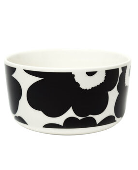 Marimekko Marimekko Unikko Schaal 5dl Zwart