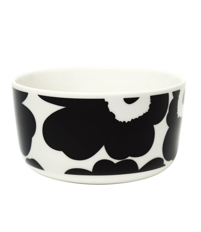 Marimekko Marimekko Unikko Bowl 5dl Black White