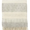 Klippan Klippan Freja plaid 130x200 van 100% Zweedse Wol grijs naturel melange Klippan Klippan Freja plaid 130x200 van 100% Zweedse Wol grijs naturel melange
