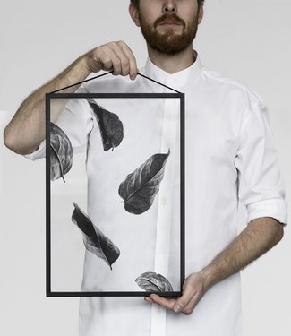 Moebe Moebe Floating Leaves Transparant print 02