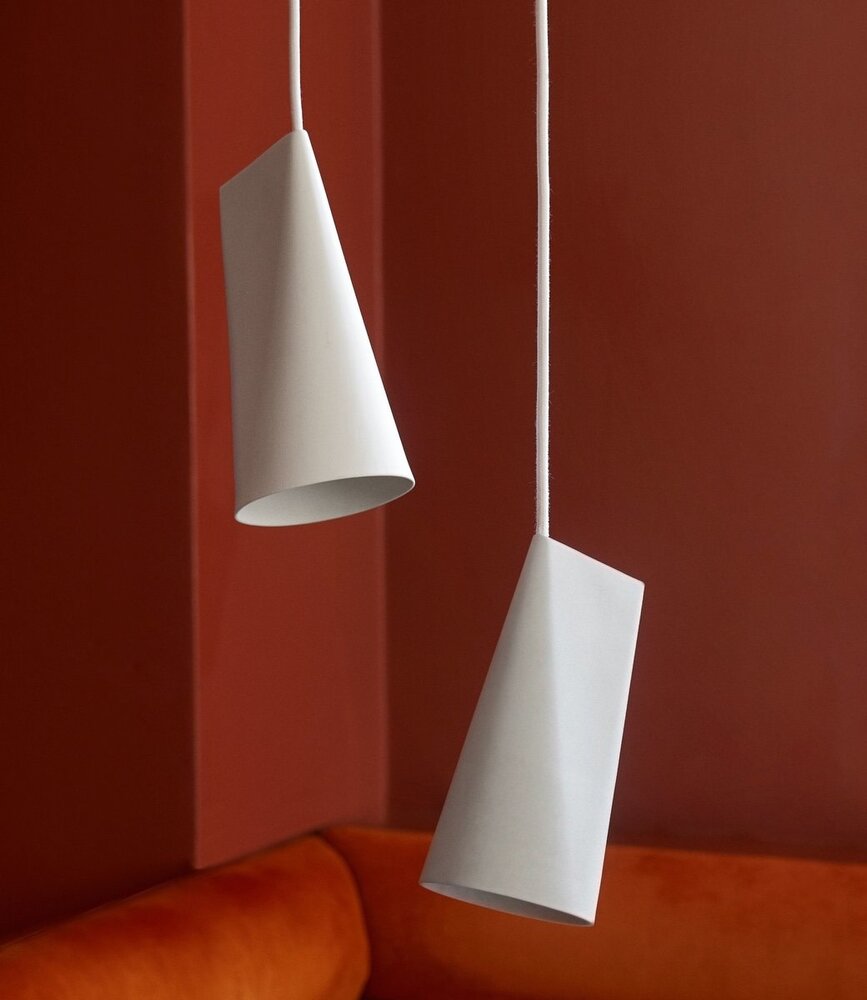 Moebe Moebe Keramieken Lamp Small H220 x D112mm Wit Moebe Moebe Keramieken Lamp Small H220 x D112mm Wit