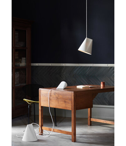 Moebe Moebe Keramieken Lamp Wijd H235 x D230mm Wit Moebe Moebe Keramieken Lamp Wijd H235 x D230mm Wit