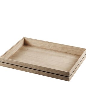 Moebe Moebe Organise solid oak organiser 25 x 34 x 4,5cm Large Moebe Moebe Organise solid oak organiser 25 x 34 x 4,5cm Large