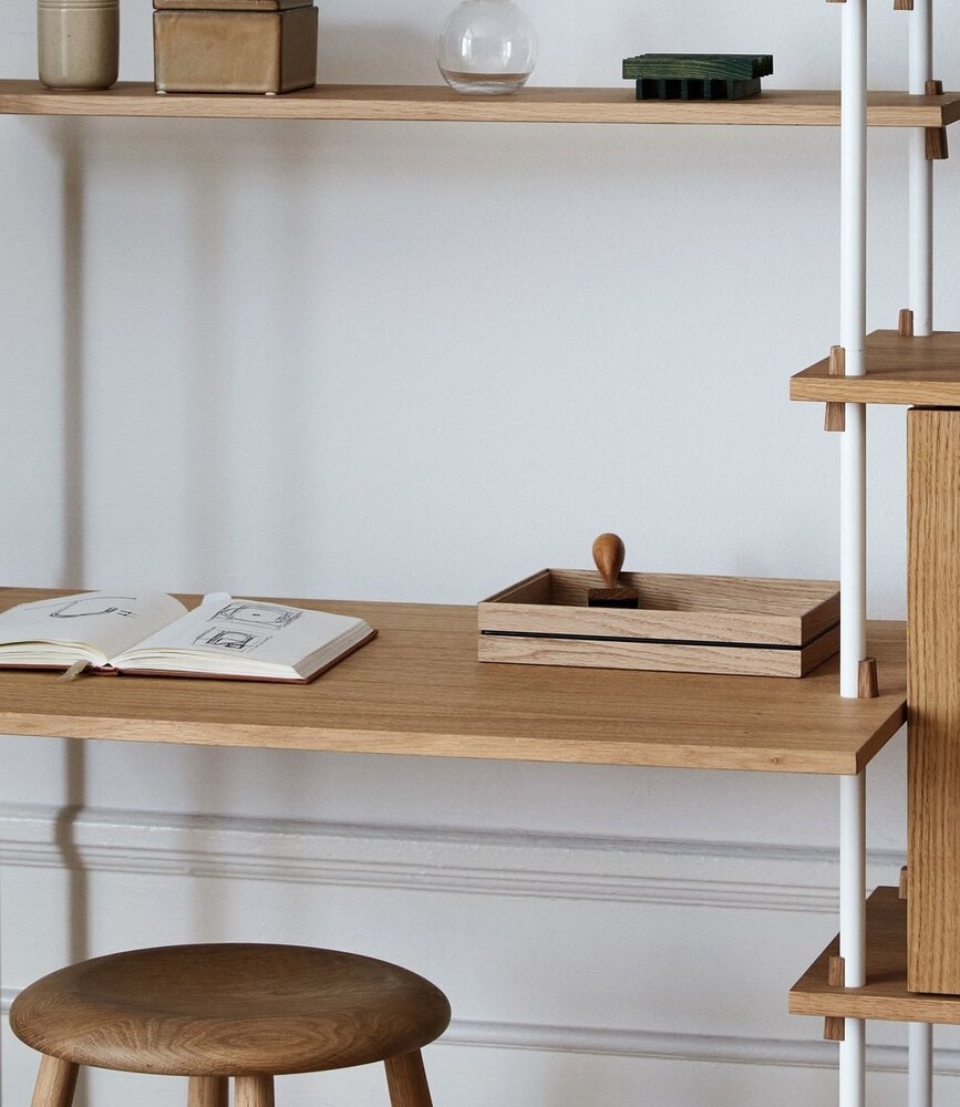 Moebe Moebe Organise solid oak organiser 25 x 34 x 4,5cm Large Moebe Moebe Organise solid oak organiser 25 x 34 x 4,5cm Large