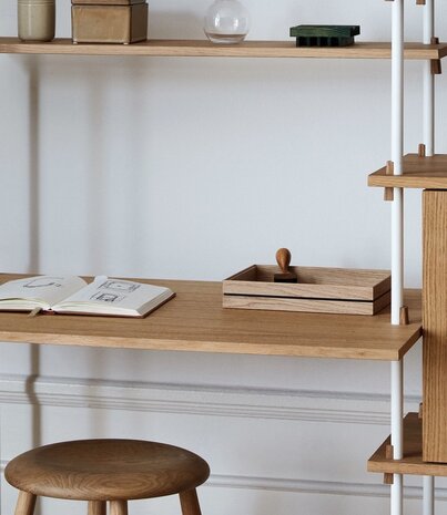 Moebe Moebe Organise solid oak organiser 25 x 34 x 4,5cm Large Moebe Moebe Organise solid oak organiser 25 x 34 x 4,5cm Large