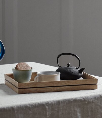 Moebe Moebe Organise solid oak organiser 25 x 34 x 4,5cm Large Moebe Moebe Organise solid oak organiser 25 x 34 x 4,5cm Large