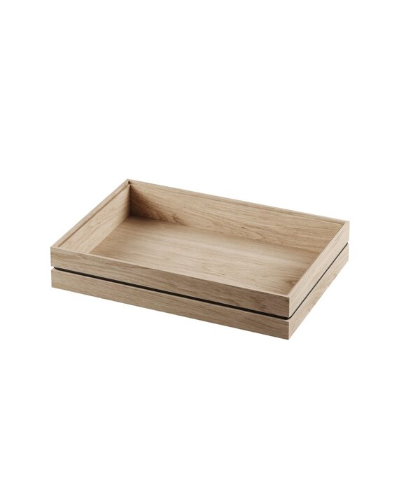 Moebe Organise massief eiken opberger 17 x 25 x 4,5cm Small