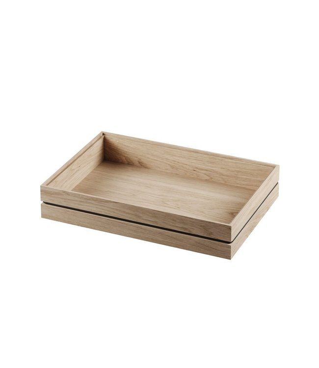 Moebe Moebe Organise solid oak organiser 17 x 25 x 4.5cm Small