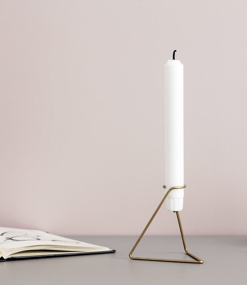 Moebe Candlelight Messing - Deens Design kandelaar - Online - blikfang