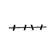 Moebe Moebe Coatrack Black 40cm Moebe Moebe Coatrack Black 40cm