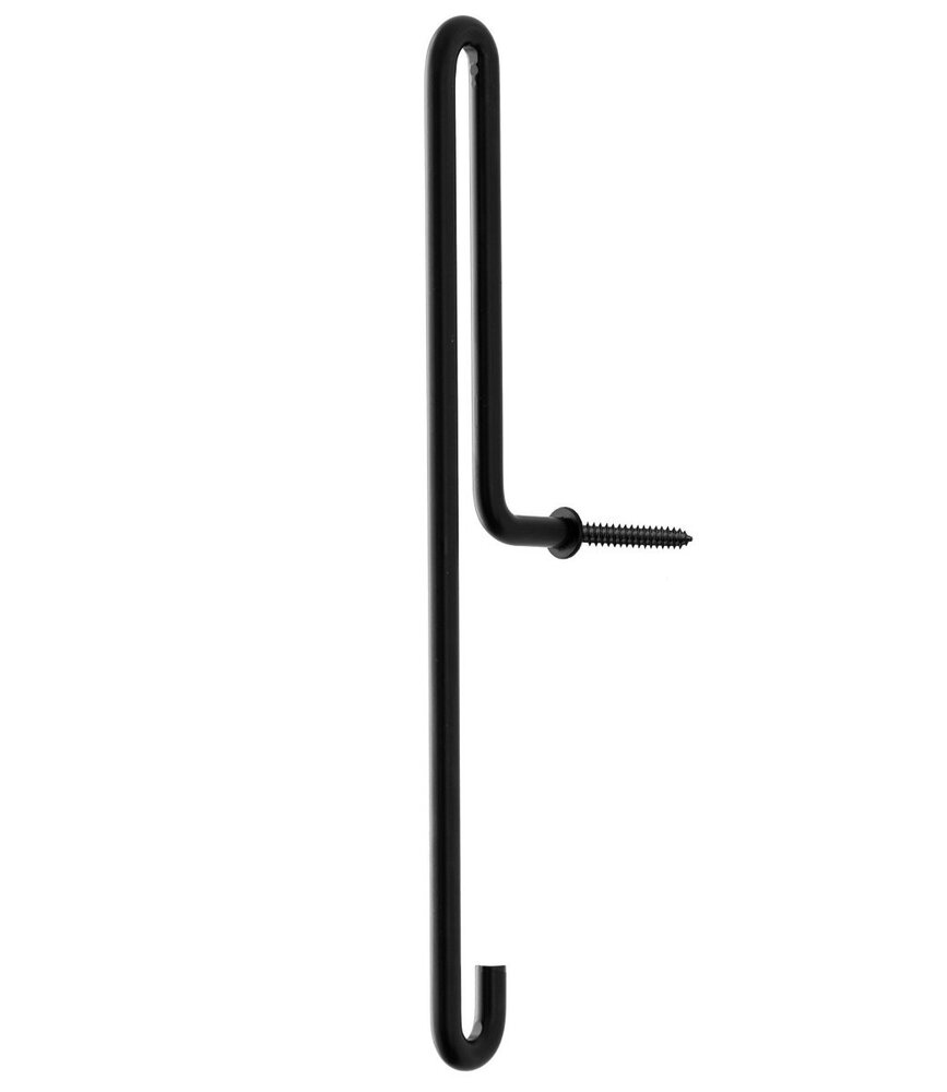 Moebe Moebe Wall Hooks Large Black Moebe Moebe Wall Hooks Large Black