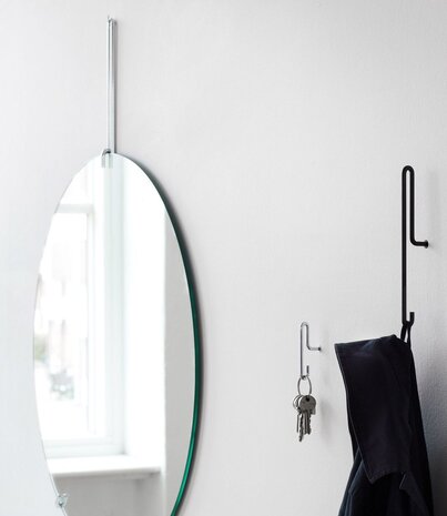 Moebe Moebe Wall Hooks Small Black 2 pieces Moebe Moebe Wall Hooks Small Black 2 pieces