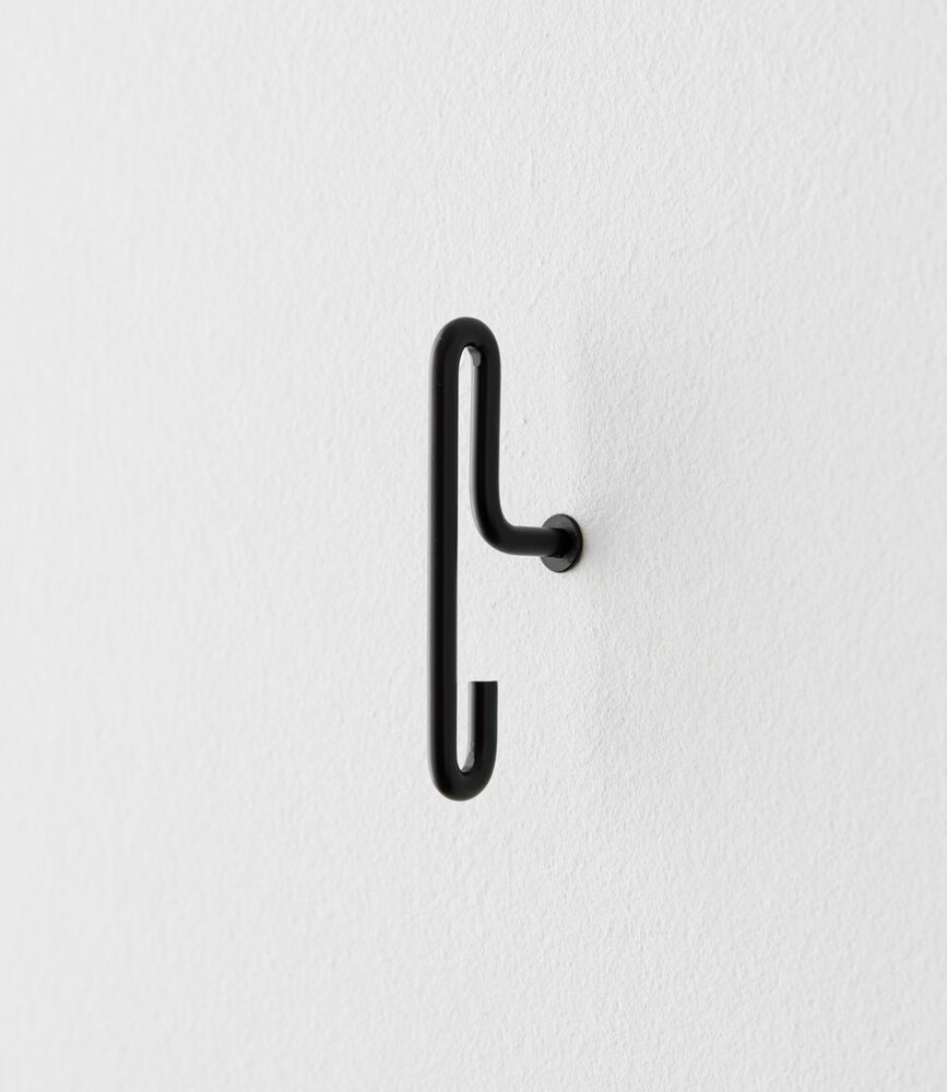 Moebe Moebe Wall Hooks Small Black 2 pieces Moebe Moebe Wall Hooks Small Black 2 pieces