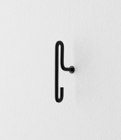 Moebe Moebe Wall Hooks Small Black 2 pieces Moebe Moebe Wall Hooks Small Black 2 pieces