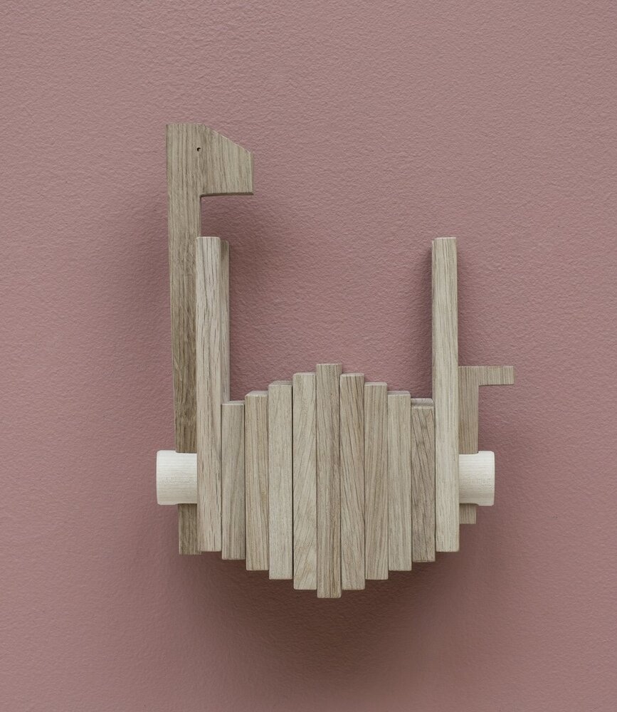 Moebe Moebe Polygrif object of oak and ash Moebe Moebe Polygrif object of oak and ash