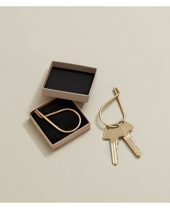 Moebe Messing Sleutelhanger