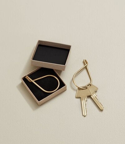 Moebe Moebe Messing Sleutelhanger Moebe Moebe Messing Sleutelhanger