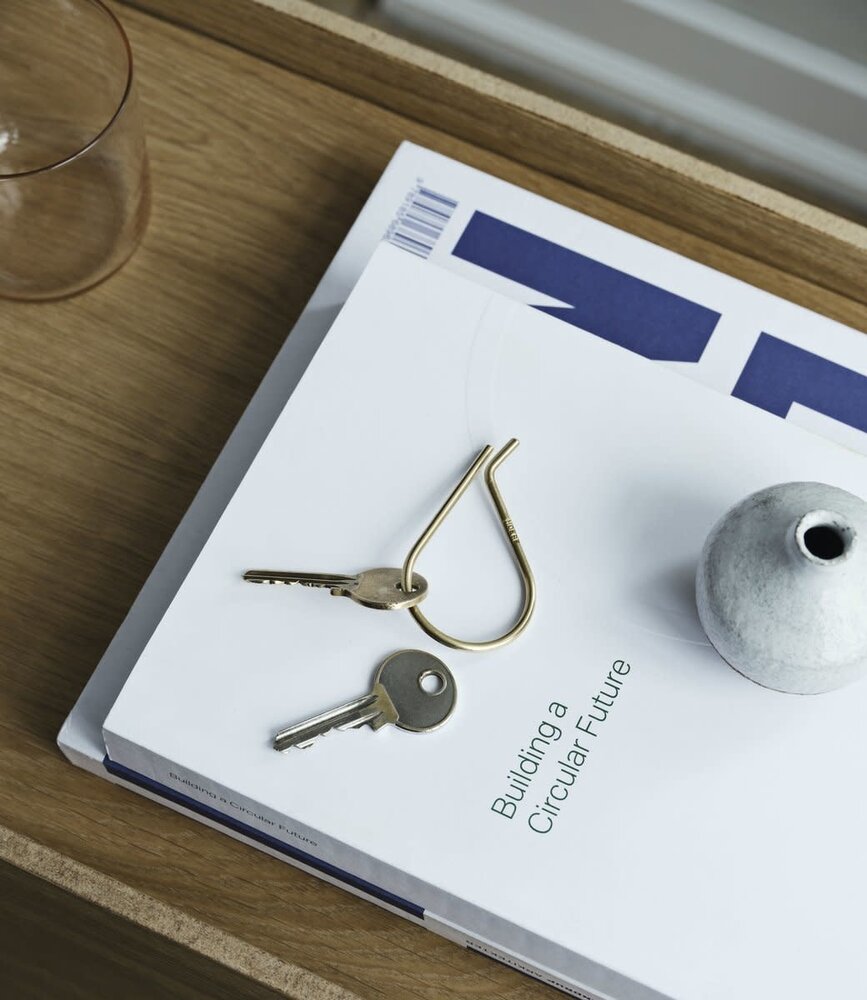 Moebe Moebe Messing Sleutelhanger Moebe Moebe Messing Sleutelhanger