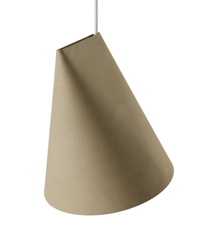 Moebe Moebe Keramieken Lamp Wijd H235 x D230mm Olijf